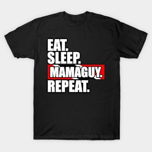 Eat Sleep Mamaguy Repeat - Trinidad And Tobago T-Shirt